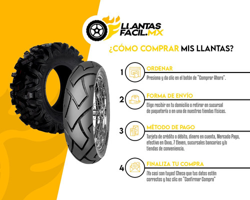 Llanta 32x10r15 Obor Crawler Rzr X3 Utv 8 Capas Radial
