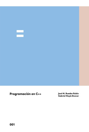 Programación En C++ - Buades Rubio, José María  - * 