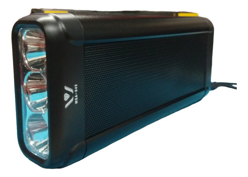 Parlante Bluetooth C/ Linterna Y Powerbank Wsa-845