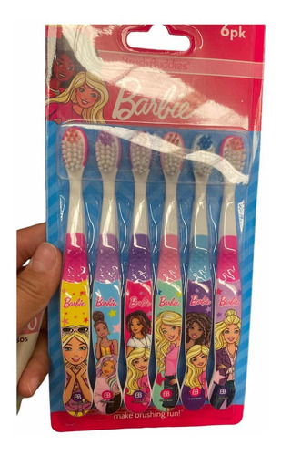 Cepillo De Dientes Infantil Barbie Niñas