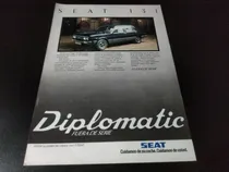 Comprar (pa605) Publicidad Clipping Seat 131 Diplomatic * 1982