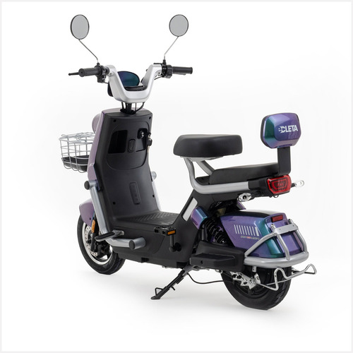 Bicicleta Electrica Magneto Frenos De Disco Velocidad 50km/h Color Azul Acero