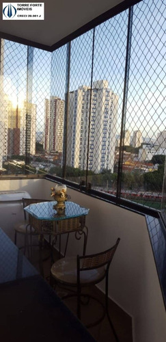 Imagem 8 de 15 de Lindo Apartamento Com 3 Dormitórios E 2 Vagas Cobertas No Tatuapé - 1449