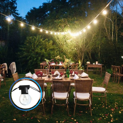 Varal De Luzes Festao 75 Mts Com 75 Lampadas Inclusas Barato