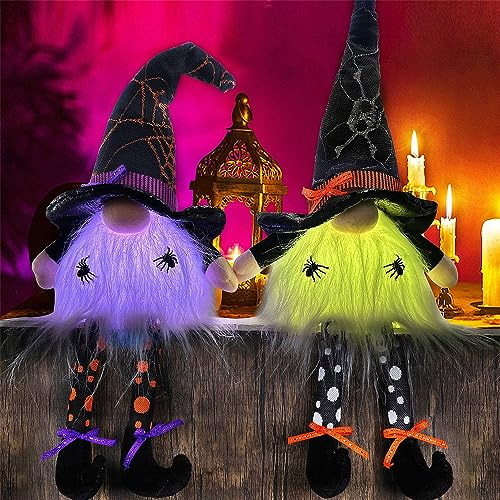 Juegoal 2 Pack Halloween Tabletop Decoraciones, 17 Brl4b