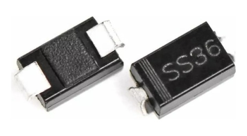 Diodo Rectificador Schottky Smd Ss36 3a 60v