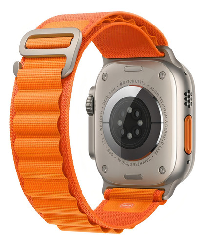 Apple Watch Ultra 49 mm Alpine Loop Malla Original Laranja - Médio