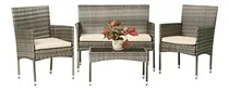 Comprar Juego De Muebles Para Patio 4 Piezas Wicker Ratan Exterior I