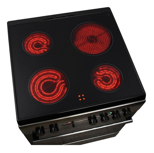 Imagen 3 de 8 de Cocina Inox Vitrocerámica 60cm F083796