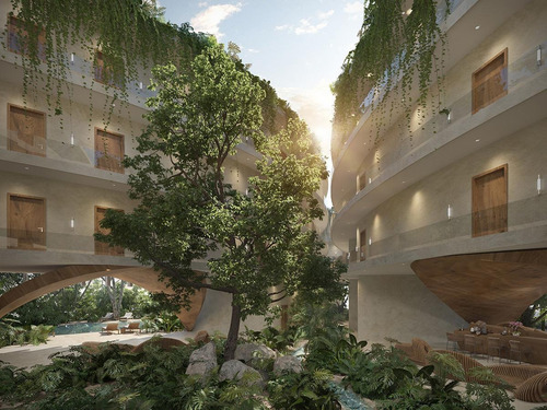 Imagen 5 de 11 de Departamento En Venta En Tulum - Mistiq Gardens