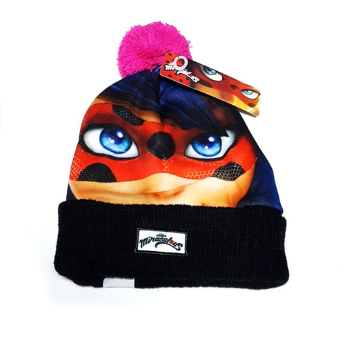 Gorro Miraculous Footy Original - Invierno Tejido- Vaj