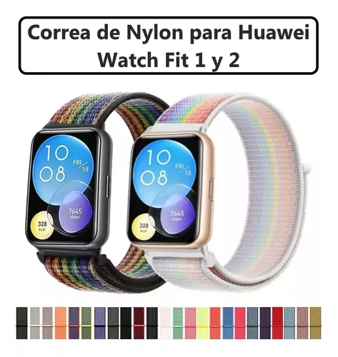 ZoRoll Correa Compatibile con Huawei Watch Fit 2, Nylon Pulsera