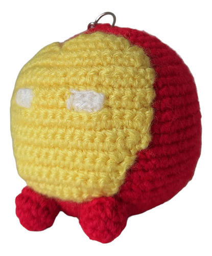 Amigurumi Mini Ironman Tejido A Crochet (c/llavero)