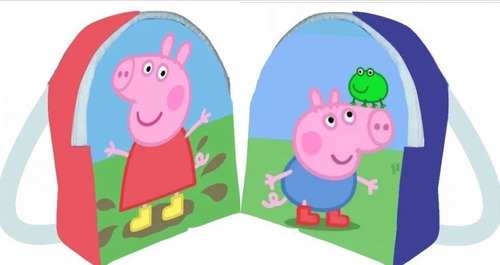 35 Mochilitas Peppa / George Dulceros Personalizados Ho2661