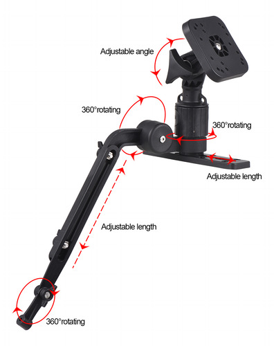 Placa De Montaje Para Kayak Y Pescado, Transductor Para Kaya