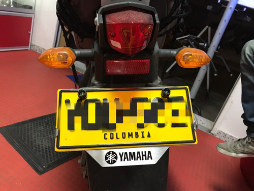 Protector Placa En Acero Inoxidable Para Motos Yamaha