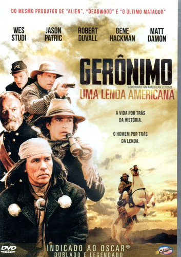 Dvd Geronimo Uma Lenda Americana - Classicline - Bonellihq