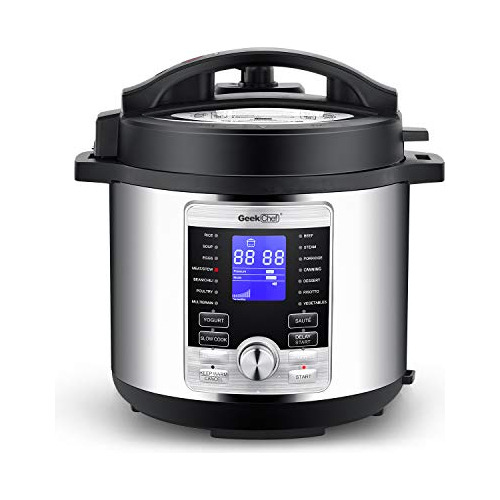 6 Qt 17-in-1 Multi-use Electric Pressure Cooker Stainle...