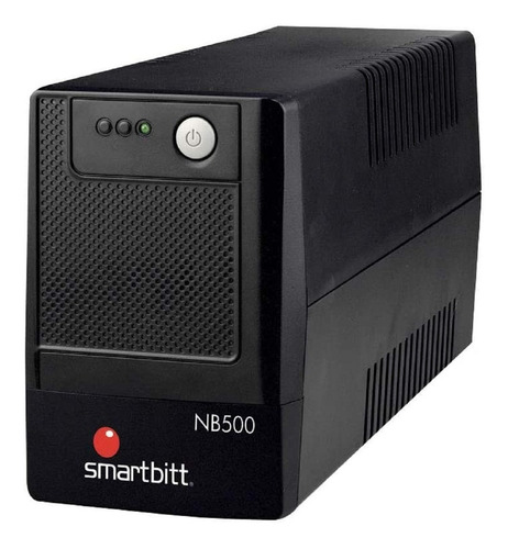 Imagen 3 de 4 de UPS regulador de voltaje Smartbitt Smart Interactive SBNB500 500VA entrada y salida de 120V CA negro