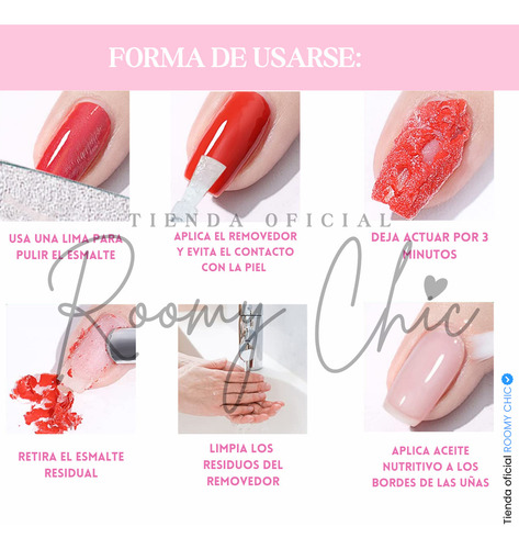 3 Piezas Remover Magic/quita Gel Acrílico Xiaoya