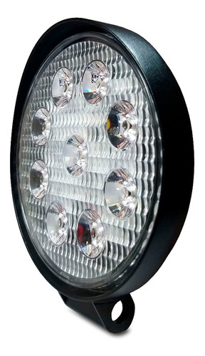 Kit 4x Farol Milha 9 Led 27w 12/24v Ip-67 Rdd Jeep Caminhão 