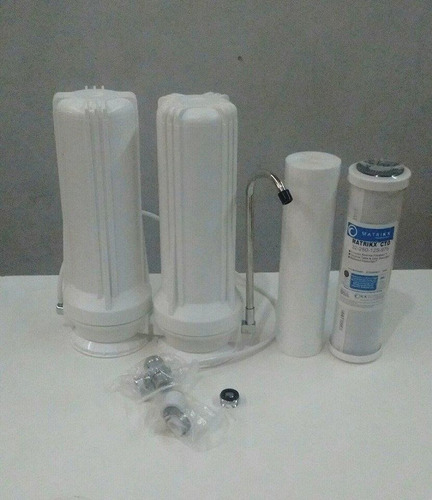 Imagen 5 de 6 de 2 Kits Repuesto Cartucho Filtro Purificador De Agua 2 Etapas