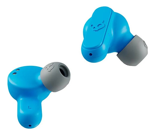 Audífonos Inalambricos Bluetooth Skullcandy Dime 2 Azul Gris Color Celeste
