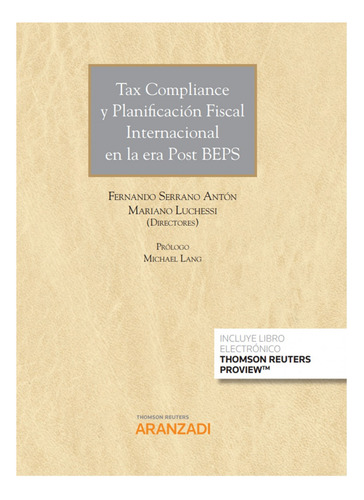 Tax Compliance Y Planificacion Fiscal Internacional En La Er