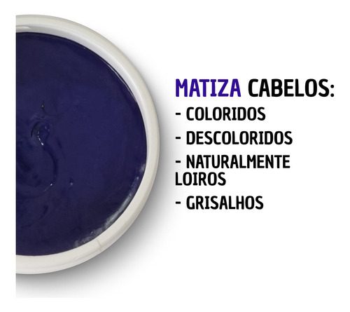 Máscara Blond Violeta 250g + Óleo De Açaí Produto P/ Loiras