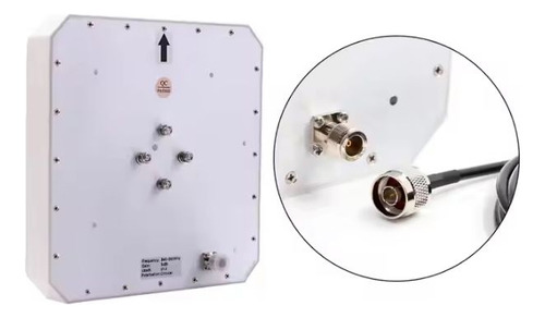 Antena Rfid Circular (902-928 Mhz) Para Exteriores