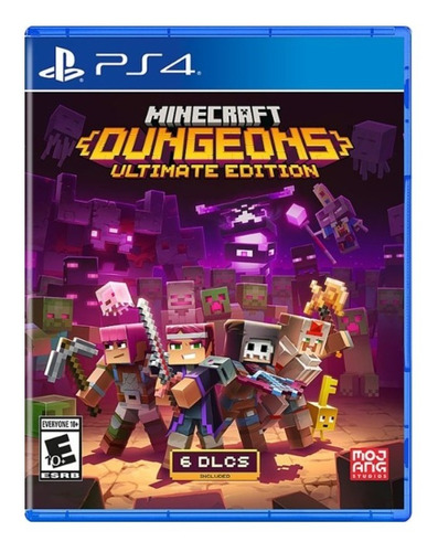 Ps4 Minecraft Dungeons Ultimate Edition Juego Playstation 4 