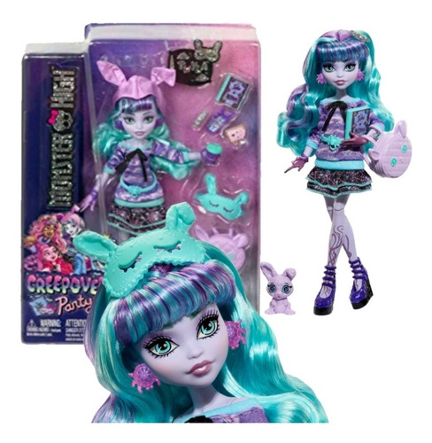 Monster High Muñeca Twila Creepover Party Originales Em 