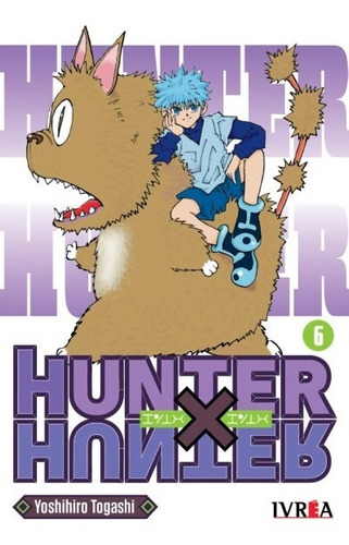 HUNTER X HUNTER 6, de Yoshihiro Togashi. Serie Hunter X Hunter, vol. 6. Editorial Ivrea, tapa blanda en español, 2021