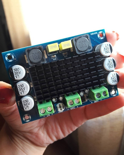 Amplificador Para Caixas De Som - Placa Digital 100w