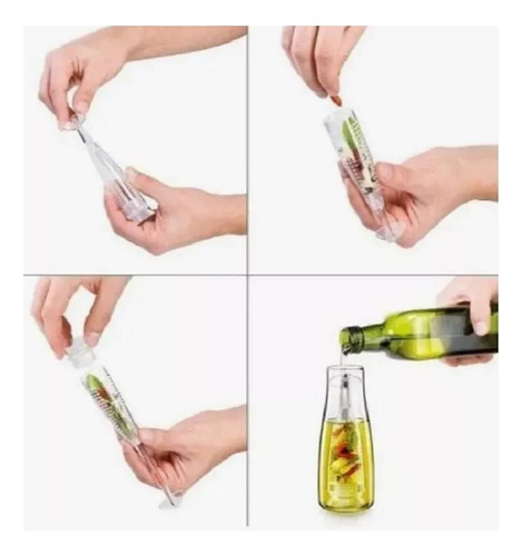 Botella Dosificador Para Aceite De Oliva Con Colador 500ml