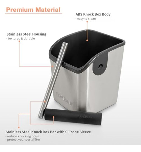 Caja De Golpe Para Café, Accesorio De Espresso: Caja Pequeñ