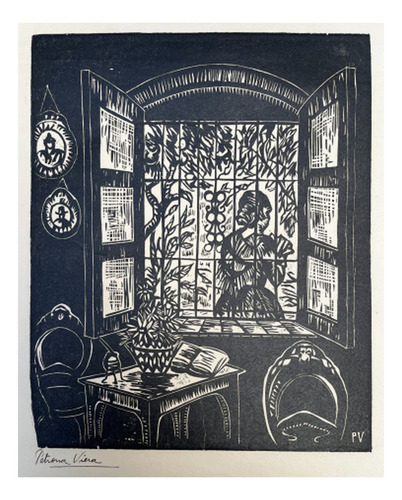 Petrona Viera - Ventana - Lámina 45x30 Cm.