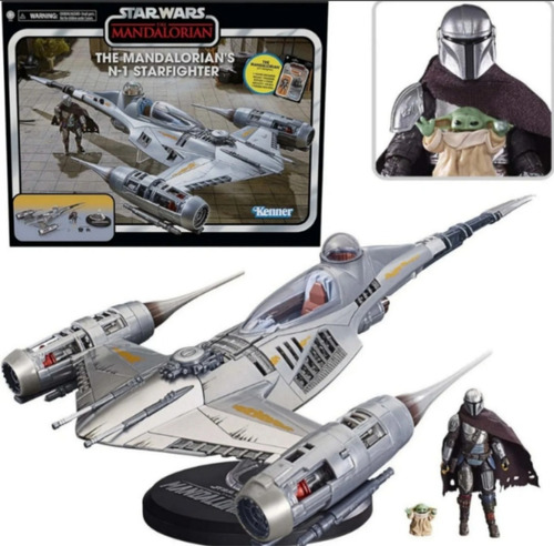 Star Wars 3.75 Vintage 2023 Mandalorian N1 Starfighter Nave