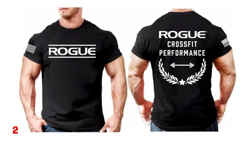 Remera R-ogue Fitness Performance 2 - Frente Y Espalda 