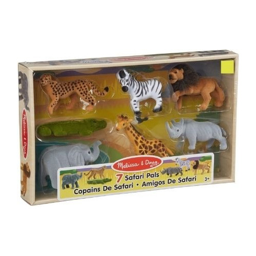 Set Colección 07 Animales Salvajes De La Jungla