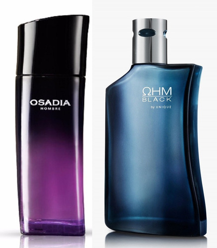 Perfume Osadia Hombre + Ohm Black Yanbal