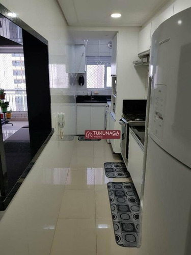 Apartamento Com 3 Dormitórios À Venda, 84 M² Por R$ 585.000,00 - Centro - Guarulhos/sp - Ap4818
