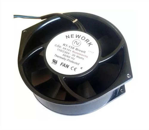 Mini Ventilador Nework Rt-150 172x150x55mm Bivolt Rol. 54101