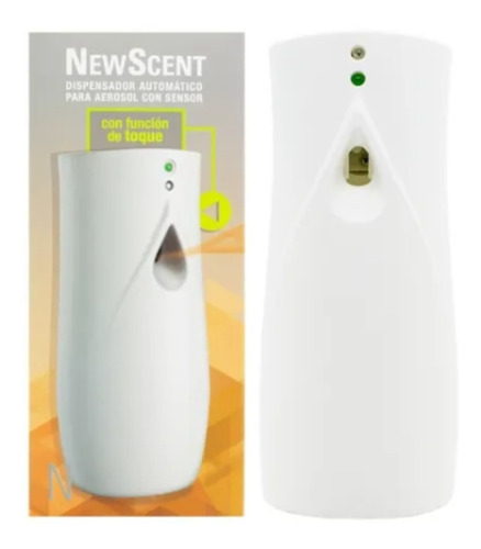 Newscent Dispenser Aromatizador Ambientes Sensor Automático