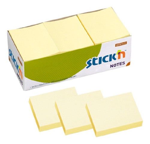 Block De Notas Adhesivos Stick Notes X 12 U Samergo