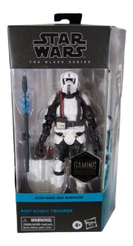 Star Wars Black Series Riot Scout Trooper Jedi Survivor (u) (Usado)