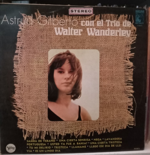 Astrud Gilberto Con El Trio De Walter Wanderley - Vinilo (d)