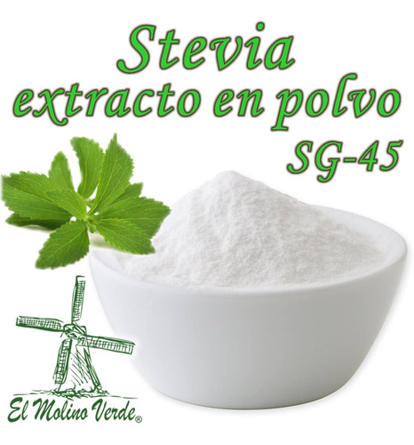 Stevia Extracto Puro Polvo 250g - g a $390