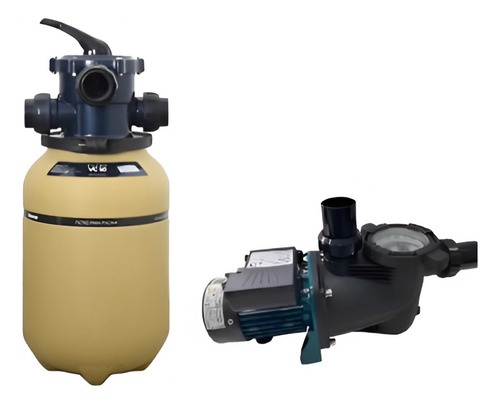Kit Bomba Y Filtro Vulcano Para Piscinas