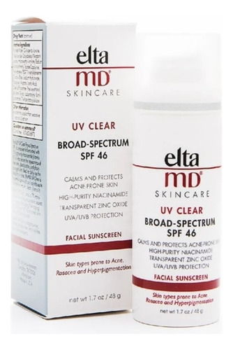 Elta Md Uv Clear Broad-spectrum Spf46 48 G